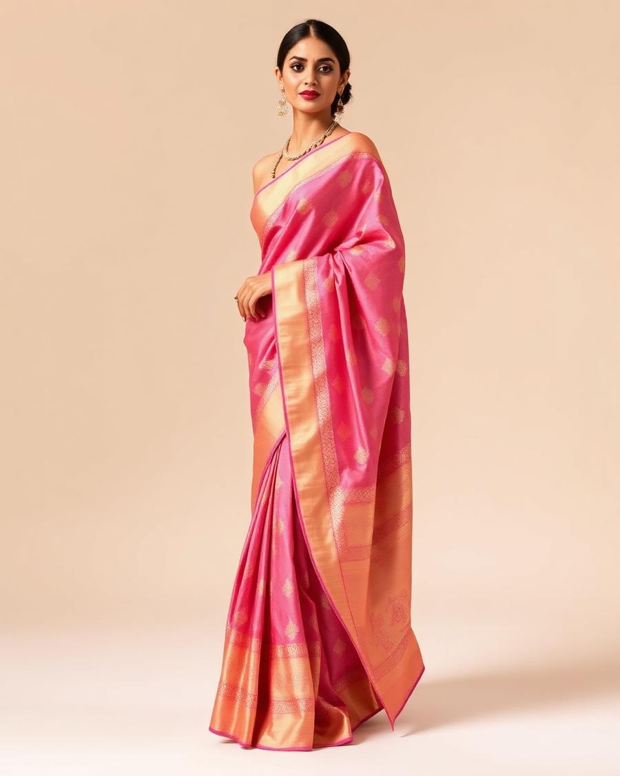 Handwoven Banarasi silk saree
